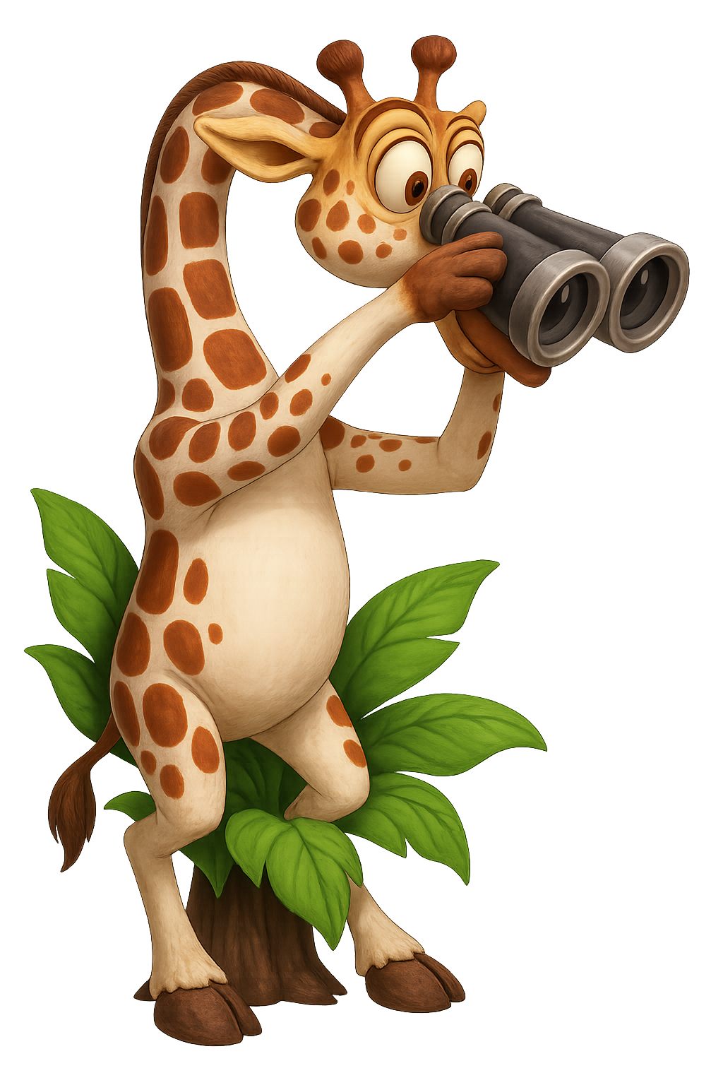 Mascotte girafe Trop Cool